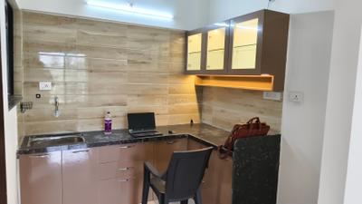 Kitchen Image of 730 Sq.ft 2 BHK Apartment / Flat for rent in OM Tropica Phase II, Ravet Pune for Rs. 25000
