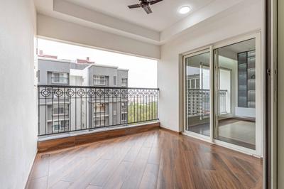 Balcony Image of 1900 Sq.ft 3 BHK Apartment / Flat for rent in Sobha Windsor, Whitefield Bengaluru for Rs. 72000