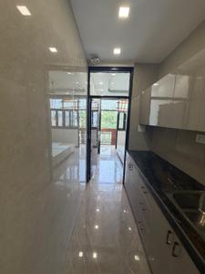 Kitchen Image of 400 Sq.ft 1 BHK Builder Floor for rent in Old Double Storey, Lajpat Nagar New Delhi for Rs. 27000