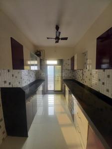 Kitchen Image of 900 Sq.ft 1 BHK Apartment / Flat for rent in Swaraj Kalash, Chembur Mumbai for Rs. 50000