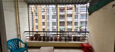 Balcony Image of 1100 Sq.ft 2 BHK Apartment / Flat for rent in Anandtara La Gloriosa, Wadgaon Sheri Pune for Rs. 40000