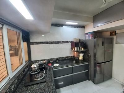 Kitchen Image of 1350 Sq.ft 3 BHK Apartment / Flat for rent in Sea Breeze Tower, Nerul Navi Mumbai for Rs. 90000