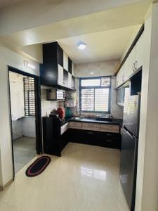 Kitchen Image of 1200 Sq.ft 2 BHK Apartment / Flat for sale in Gota Ahmedabad for Rs. 6000000