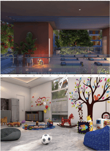 Image of 1344 Sq.ft 3 BHK Apartment / Flat for sale in K Town, Kiwale, Pune for Rs. 10222222