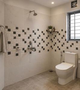 Bathroom Image of 1500 Sq.ft 3 BHK Builder Floor for sale in Shivam Shivam Residency, Kahilipara Guwahati for Rs. 6500000