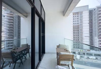Balcony Image of 546 Sq.ft 1 BHK Apartment / Flat for sale in Azizi Riviera 3 by Azizi Developments, Nad Al Sheba Dubai for Rs. 37700000