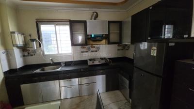 Kitchen Image of 1200 Sq.ft 3 BHK Apartment / Flat for rent in Bankim Nagar Siliguri for Rs. 25000