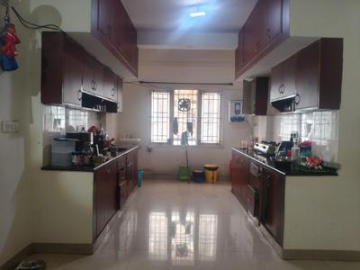 Kitchen Image of 1450 Sq.ft 3 BHK Apartment / Flat for rent in Ejipura Bengaluru for Rs. 52000