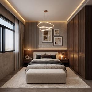 Bedroom Image of 1221 Sq.ft 2 BHK Apartment / Flat for sale in Mumbra Thane for Rs. 9760000