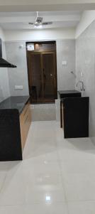 Kitchen Image of 380 Sq.ft 1 BHK Builder Floor for rent in Kripa Serene, Vikhroli East Mumbai for Rs. 33000