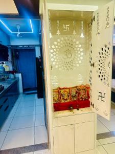 Kitchen Image of 1500 Sq.ft 2 BHK Apartment / Flat for rent in Orchid Blues, Shela Ahmedabad for Rs. 41111