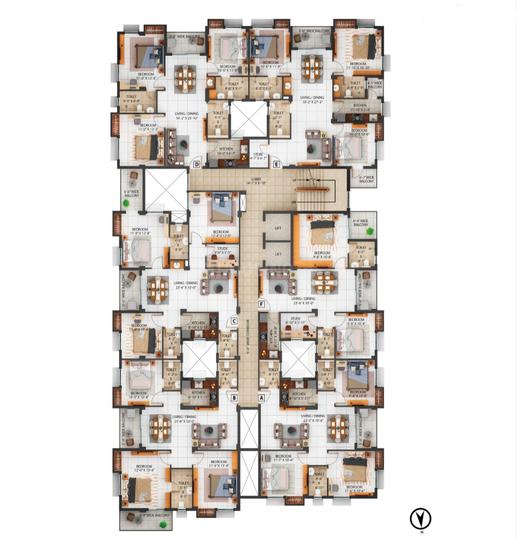 3 BHK 1500 Sqft Flat for sale at Ballygunge, Kolkata Property ID