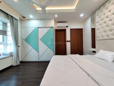 Bedroom Image of 2270 Sq.ft 4.5 BHK Apartment / Flat for rent in Bhartiya Nikoo Homes Phase 2, Thanisandra Bengaluru for Rs. 150000