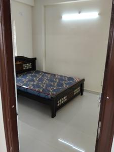 Bedroom Image of 550 Sq.ft 1 BHK Builder Floor for rent in Hitech City Hyderabad for Rs. 25000
