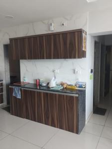 Kitchen Image of 1750 Sq.ft 3 BHK Apartment / Flat for sale in Skyseven Synnove Palladium, Bhayli Vadodara for Rs. 7200000