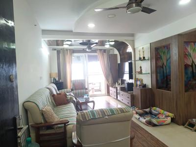 Living Room Image of 1855 Sq.ft 3 BHK Apartment / Flat for rent in Golden Grand, Yeswanthpur Bengaluru for Rs. 70000
