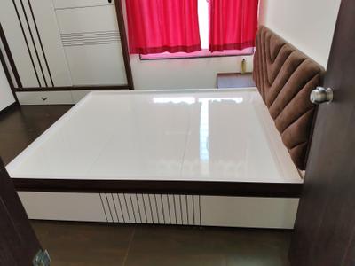 Bedroom Image of 1124 Sq.ft 3 BHK Apartment / Flat for rent in Gini Vivante Phase 01, Kiwale Pune for Rs. 27000