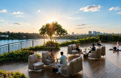Balcony Image of 1850 Sq.ft 3 BHK Apartment / Flat for sale in Attibele Bengaluru for Rs. 16650000