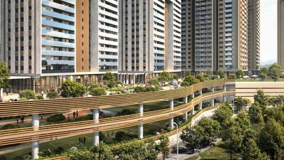 Image of 3040 Sq.ft 3.5 BHK Apartment / Flat for sale in Srias Iwa, Manikonda, Hyderabad for Rs. 24350000