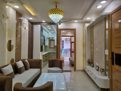 Living Room Image of 675 Sq.ft 2 BHK Apartment / Flat for sale in Dwarka Mor New Delhi for Rs. 6500000