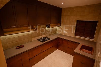 Kitchen Image of 1459 Sq.ft 3 BHK Apartment / Flat for sale in Kothaguda Hyderabad for Rs. 16500000