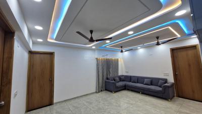 Hall Image of 1500 Sq.ft 3 BHK Apartment / Flat for rent in Ashwamegh Lifestyle, Sargasan Gandhinagar for Rs. 40000