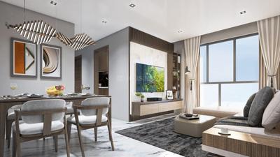 Hall Image of 500 Sq.ft 1 BHK Apartment / Flat for sale in Kandivali West Mumbai for Rs. 8100000