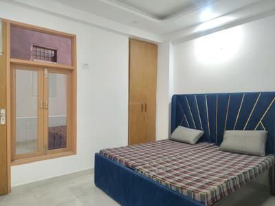 Bedroom Image of 450 Sq.ft 1 BHK Builder Floor for rent in Neb Sarai New Delhi for Rs. 18000