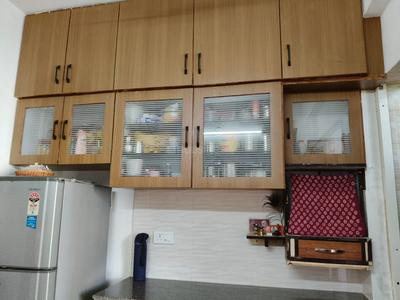 Kitchen Image of 1125 Sq.ft 2 BHK Apartment / Flat for sale in Prahlad Nagar Ahmedabad for Rs. 7750000
