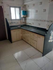 Kitchen Image of 1250 Sq.ft 2 BHK Apartment / Flat for rent in Pramukh Oracle, Chala Vapi for Rs. 13500