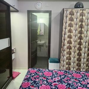 Bedroom Image of 1072 Sq.ft 2 BHK Builder Floor for sale in Shree Radha Jaldeep Icon 2, Vejalpur Ahmedabad for Rs. 6500000