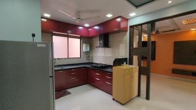 Kitchen Image of 1240 Sq.ft 2 BHK Apartment / Flat for rent in Sangini Gardenia, Dahin Nagar Surat for Rs. 26000