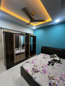 Bedroom Image of 1250 Sq.ft 2 BHK Apartment / Flat for rent in Kamothe Navi Mumbai for Rs. 32000