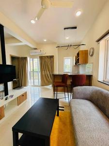 Bedroom Image of 700 Sq.ft 1 BHK Apartment / Flat for rent in Kondapur Hyderabad for Rs. 22000