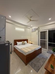 Bedroom Image of 400 Sq.ft 1 RK Studio for rent in HUDA Plot Sector 42, Sector 42 Gurgaon for Rs. 26500