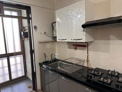 Kitchen Image of 910 Sq.ft 2 BHK Apartment / Flat for rent in Futuristic The Spectrum, Tathawade Pune for Rs. 22200