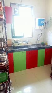 Kitchen Image of 580 Sq.ft 1 BHK Apartment / Flat for sale in Shelu Thane for Rs. 1750000