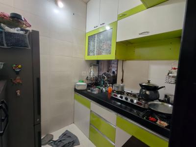 Kitchen Image of 610 Sq.ft 1 BHK Apartment / Flat for sale in Raikar Amrut Dham, Rabale Navi Mumbai for Rs. 7800000