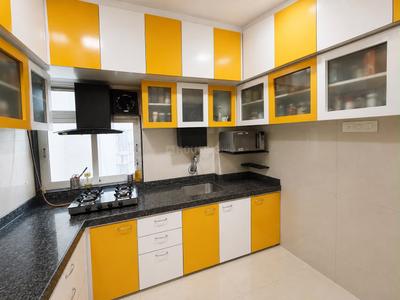Kitchen Image of 1040 Sq.ft 2 BHK Apartment / Flat for sale in Rosa Bella, Hiranandani Estate Thane for Rs. 15500000