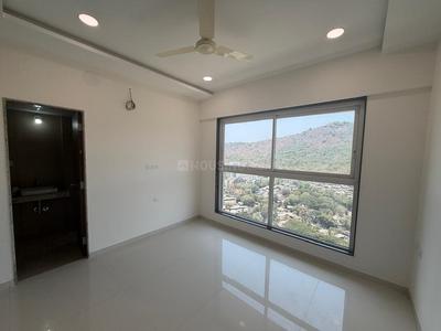 Bedroom Image of 700 Sq.ft 2 BHK Apartment / Flat for rent in Runwal Sanctuary, Mulund West Mumbai for Rs. 56000