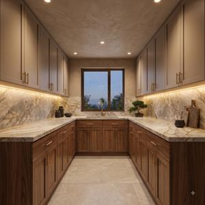 Kitchen Image of 1221 Sq.ft 2 BHK Apartment / Flat for sale in Mumbra Thane for Rs. 9760000