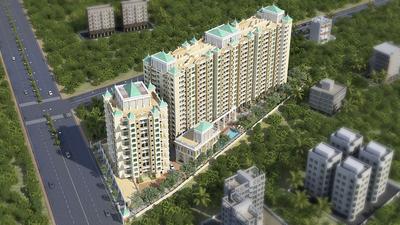 Image of 890 Sq.ft 2 BHK Apartment / Flat for sale in Tharwani Millennium City Phase III, Badlapur East, Badlapur for Rs. 4300000