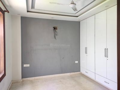 Bedroom Image of 1350 Sq.ft 3 BHK Builder Floor for rent in Paschim Vihar New Delhi for Rs. 50000
