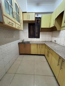 Kitchen Image of 1350 Sq.ft 3 BHK Apartment / Flat for rent in Mahagun Mosaic, Vaishali Ghaziabad for Rs. 35000