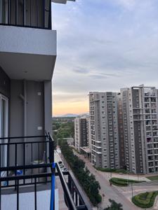 Balcony Image of 726 Sq.ft 1.5 BHK Apartment / Flat for rent in Ivory At Brigade Orchards, Devanahalli Bengaluru for Rs. 45000