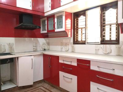 Kitchen Image of 1400 Sq.ft 2.5 BHK Independent House for rent in Dooravani Nagar Bengaluru for Rs. 35000