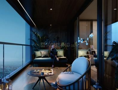 Balcony Image of 1100 Sq.ft 2 BHK Apartment / Flat for sale in Dream Delmont, Bavdhan Pune for Rs. 9500000