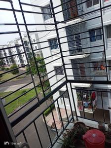 Balcony Image of 450 Sq.ft 1 BHK Apartment / Flat for sale in Shapoorji Pallonji Shukhobrishti, New Town Kolkata for Rs. 2800000