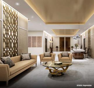 Hall Image of 600 Sq.ft 1 BHK Apartment / Flat for sale in Kandivali West Mumbai for Rs. 8600000