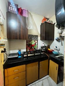 Kitchen Image of 370 Sq.ft 1 BHK Builder Floor for sale in Ali New Delhi for Rs. 1600000